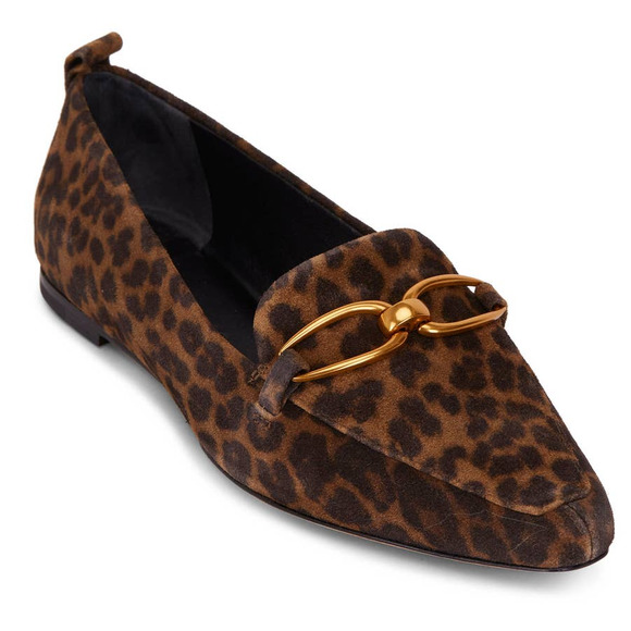 Veronica Beard Champlain Chain Leopard Loafer Women's 9.5 New Without Box - Picture 1 of 8